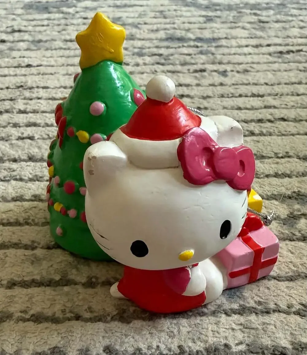 Hello Kitty Holiday Christmas Tree Ornament with Gifts